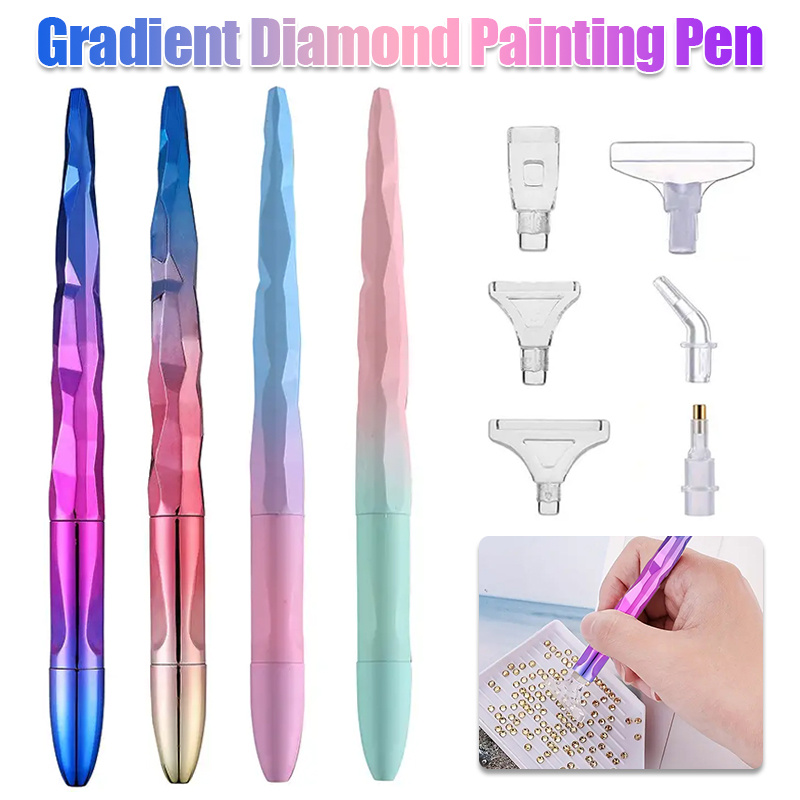 Resin Craft Kit - Gradient Diamond Painting Pen Set with