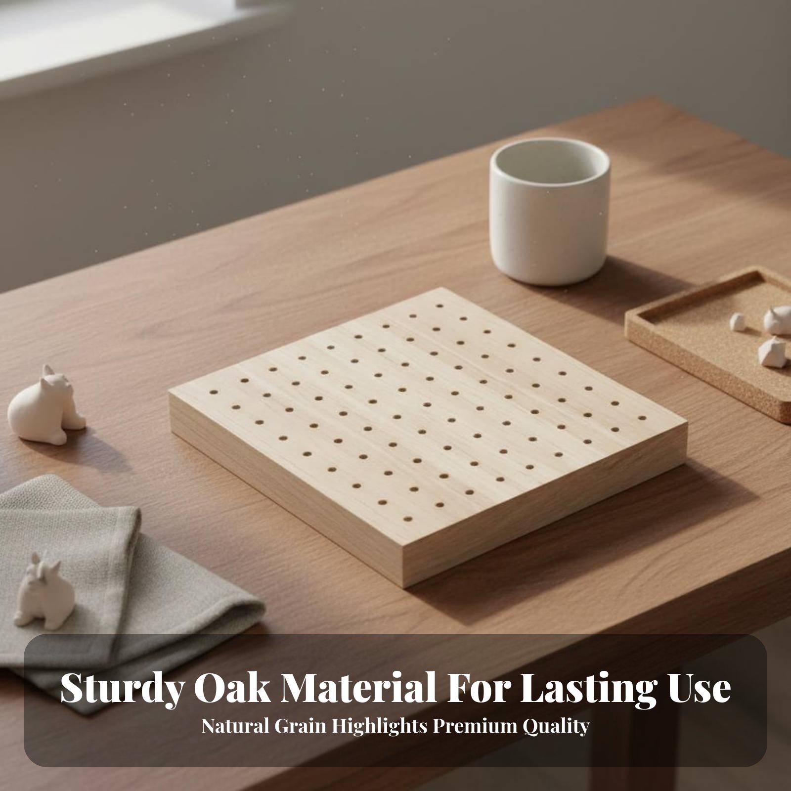 Resin Craft Workshop - Resin Clay Board Oak Crafting Board