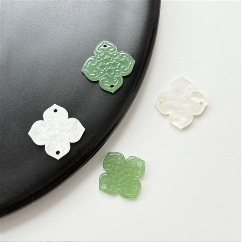Flower Preservation Resin - 10 Pieces New Retro 13MM Acetic