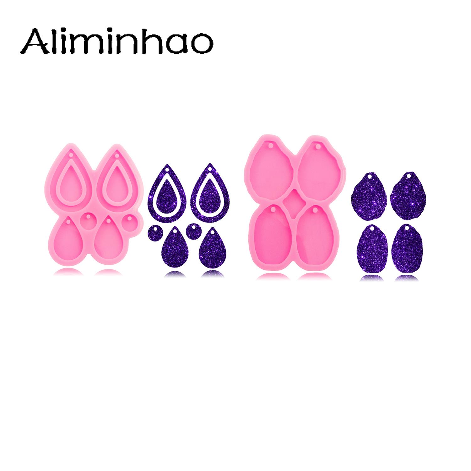 Geode Mold Silicone - DY1085 Shiny Geodes Molds with Irregular