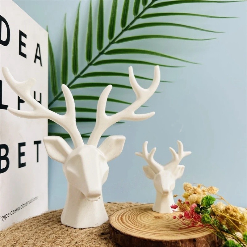 Resin Craft Ideas - 2 Pieces of Deer Antlers Ornament