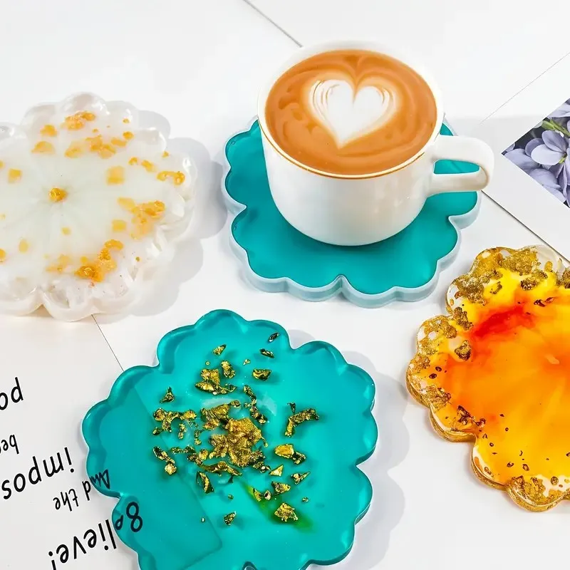Geode Mold Silicone - DIY Sakura Shaped Silicone Resin Mold