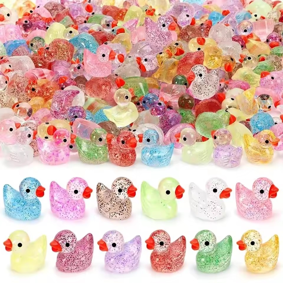 Resin Craft Material - Micro Landscape Cute Glittering Pink Little