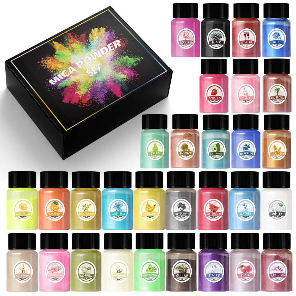 Resin Pigment Set - 10ml Pearl Powder Epoxy Resin Pigment