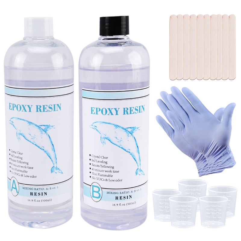 Mixing Cup Silicone - 1:1 Clear Epoxy Resin Crystal Clear