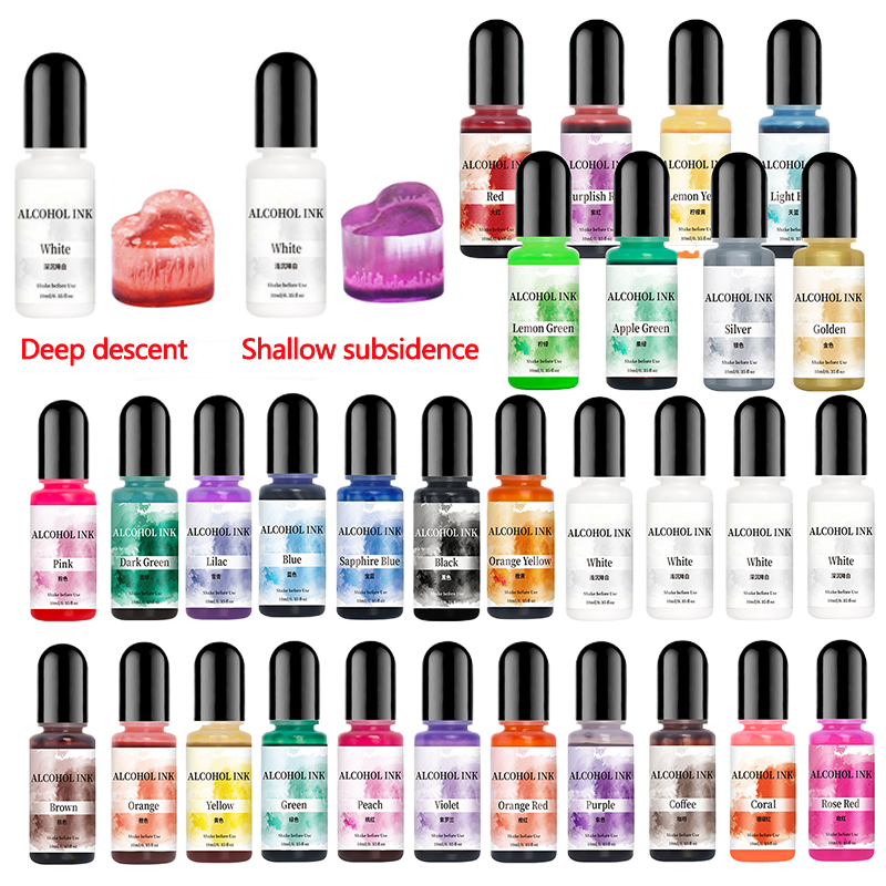 Resin Dye Alcohol - 10ml Colorant Dye For DIY Epoxy