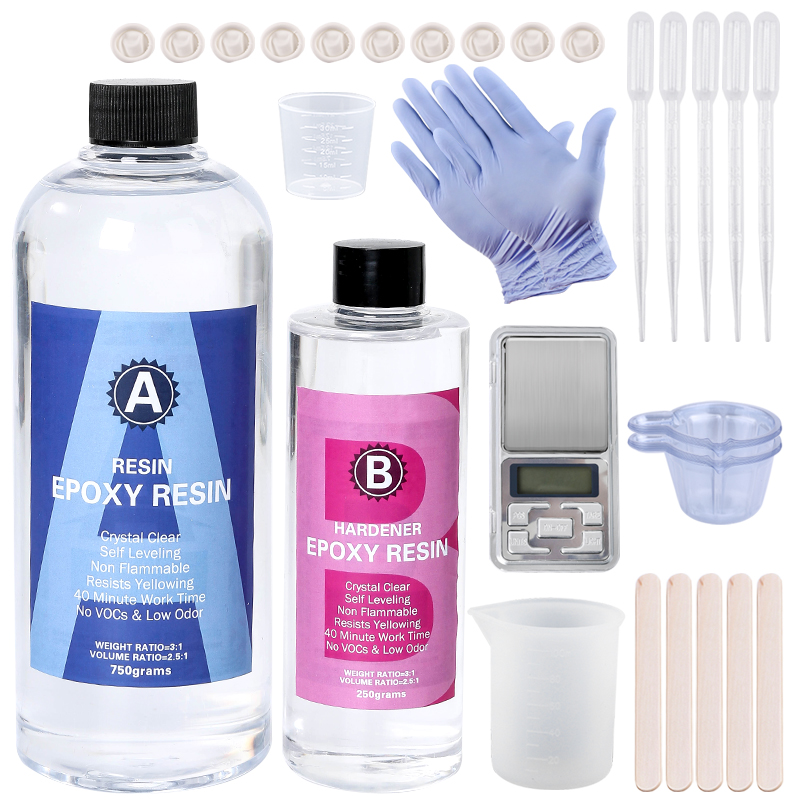 Resin Ocean Wave Mold - Epoxy Resin Kit Crystal Clear Easy