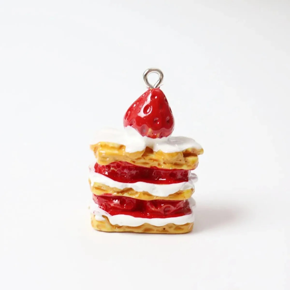 Resin Crafts Diy - 10 Pieces Mini Simulated Strawberry Cake