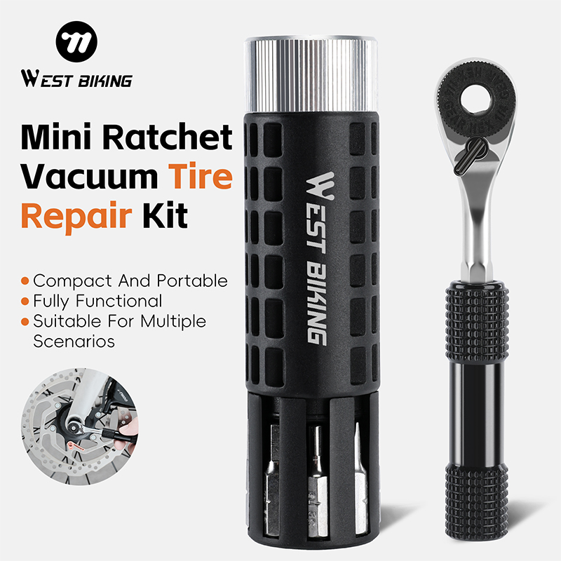 Vacuum Chamber Small - WEST BIKING Mini Ratchet Vacuum Tire