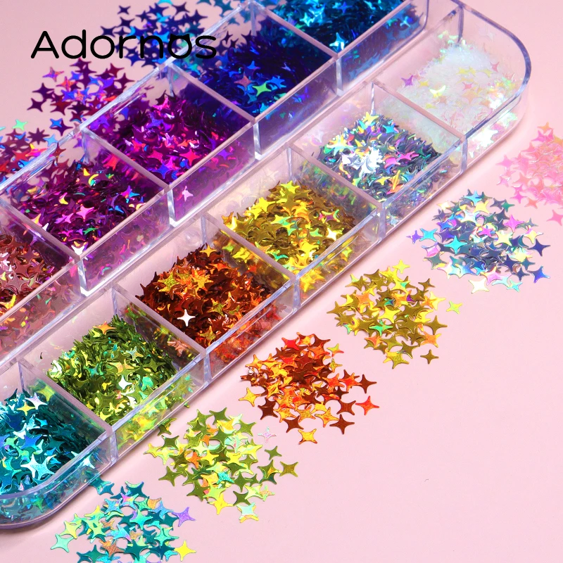 Resin Ocean Wave Mold - UV Resin Filler Holographic Star Sequins