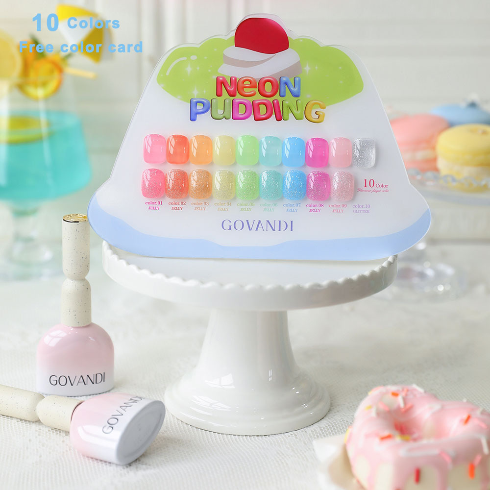 Resin Glitter Pack - Spring Summer 10pcs Ice Cream Gel