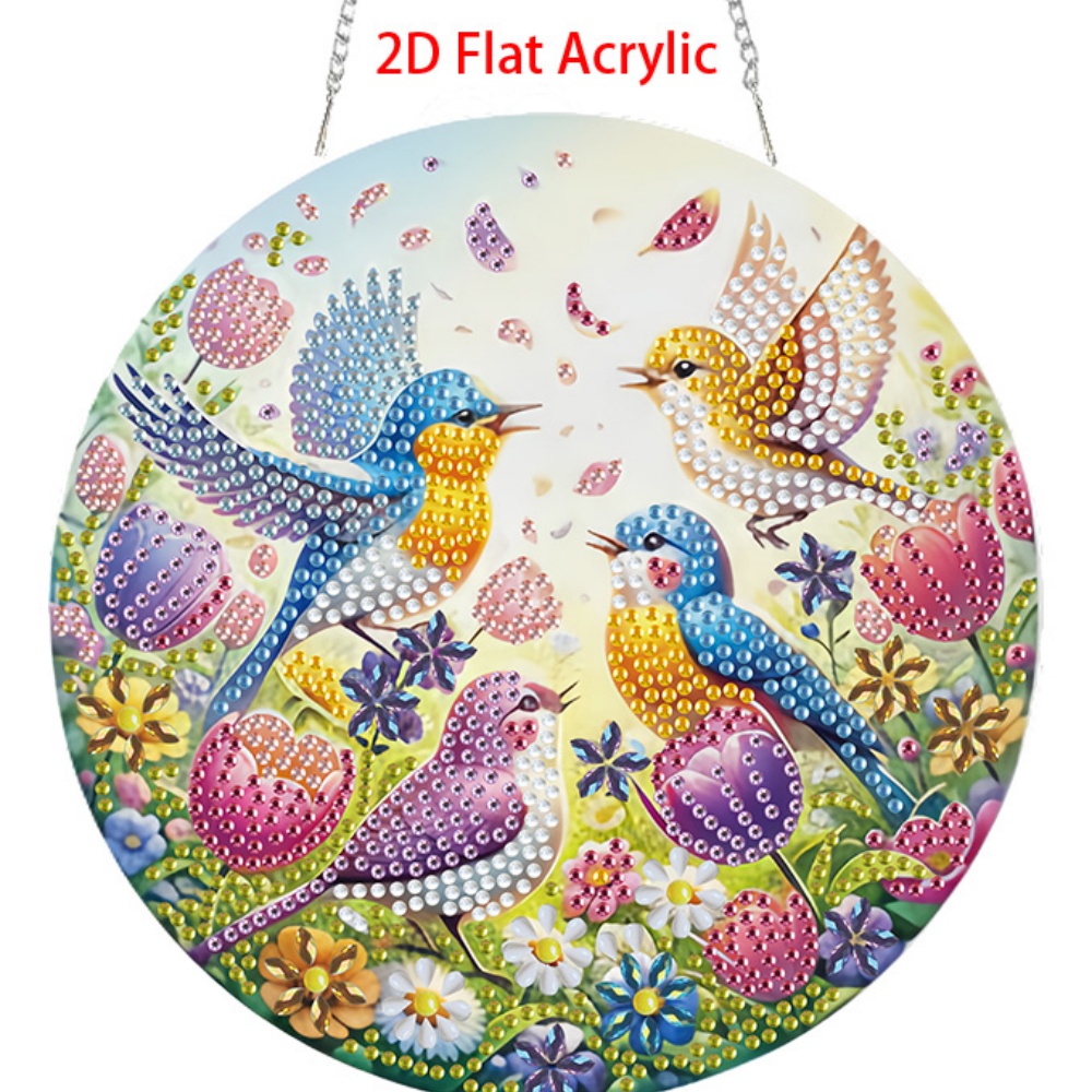 Resin Craft For Beginners - 2D Flat Acrylic, 5D DIY Diamond