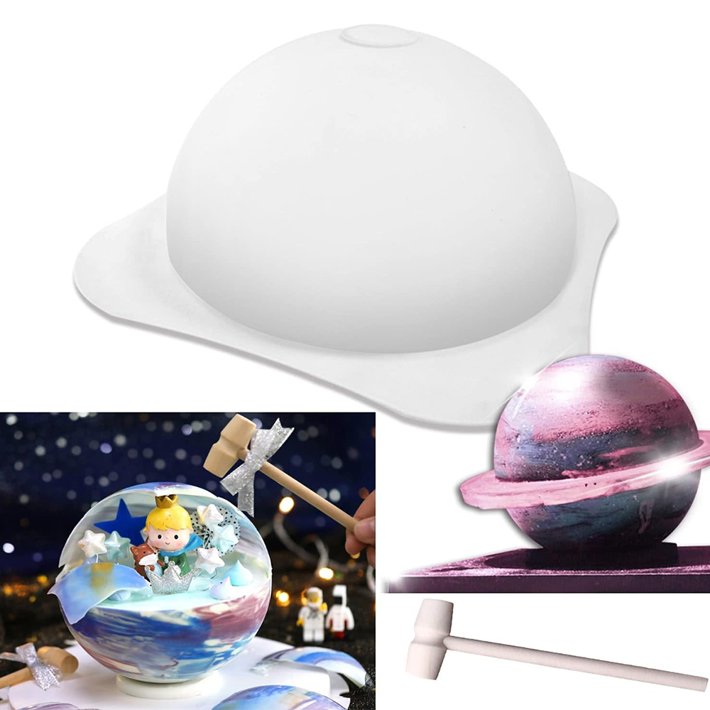 1/3pcs Large Silicone Hemisphe - Coaster Mold Round review and price