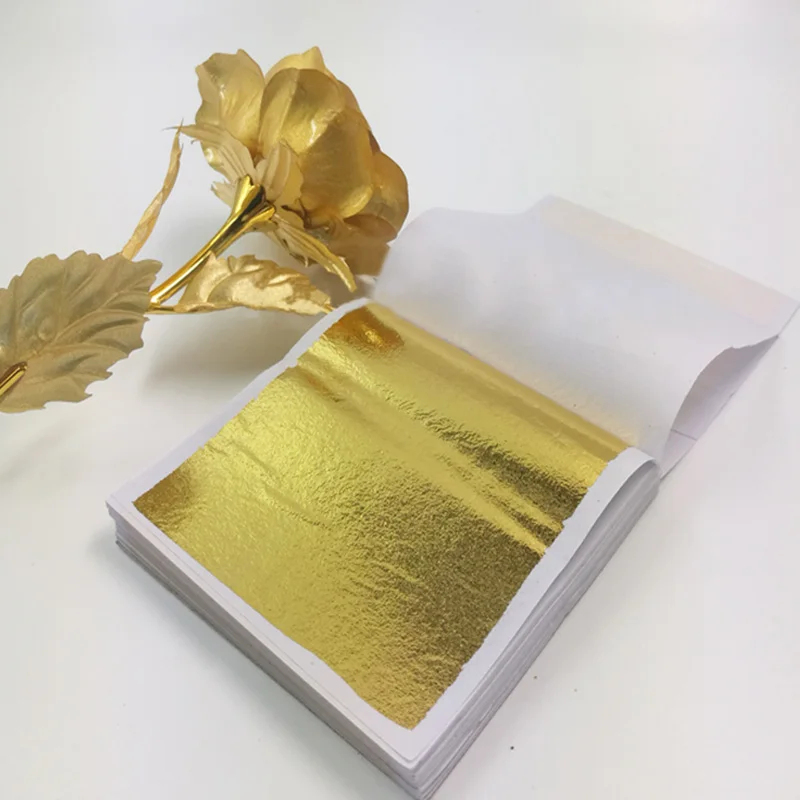 100Pcs Imitation Gold Sliver C - Gold Foil Flakes review and price
