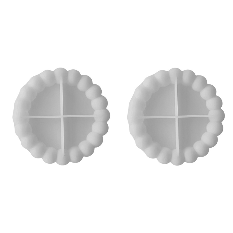 (BF06)Bubble Lace Cup Pad Sili - Coaster Mold Round review and price