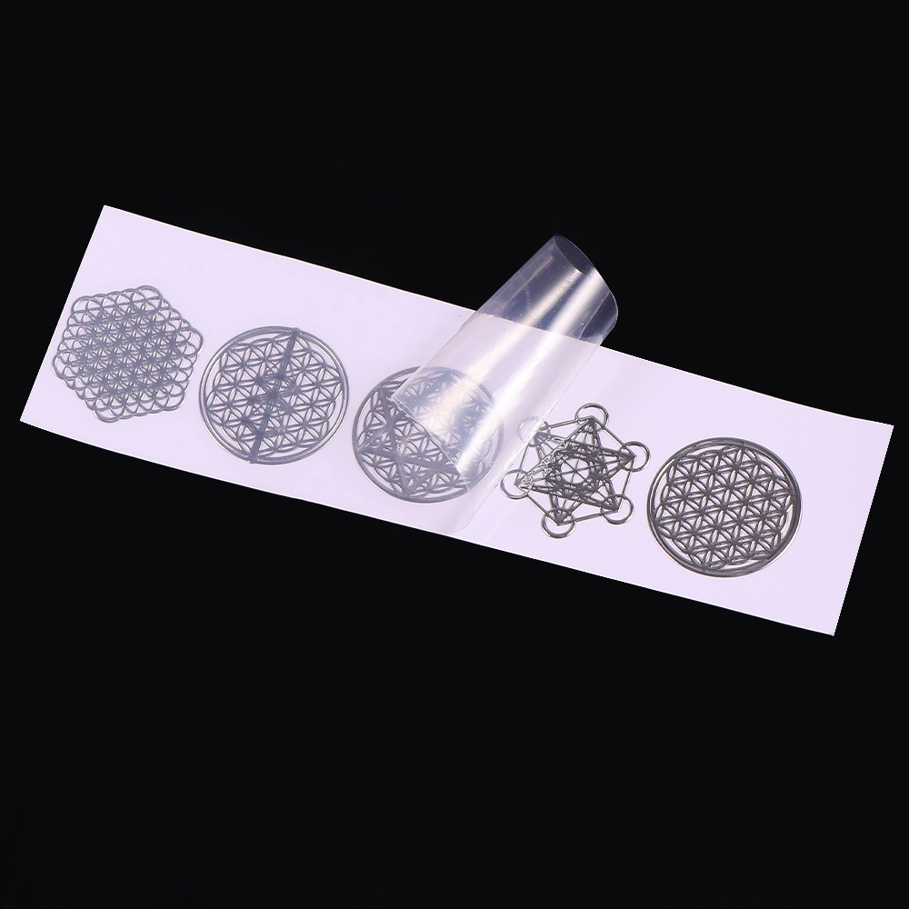 New Geometric Pattern Metal En - Flower Preservation Resin review and price