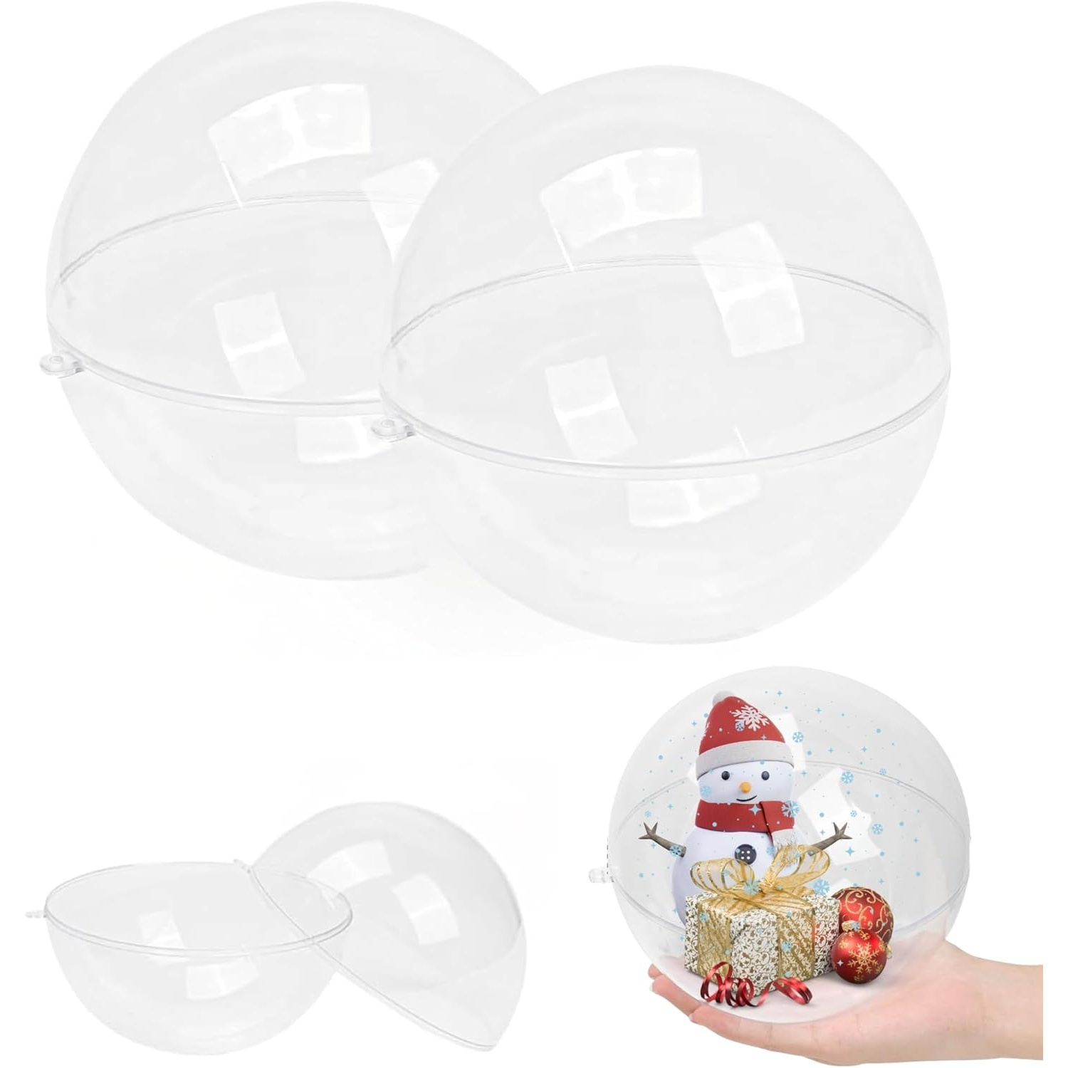 Fillable Clear Ornament Ball,  - Dome Mold Clear review and price
