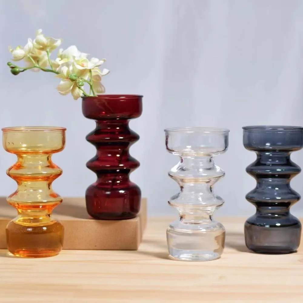 Colorful Vases Glass Ornaments - Dried Flower Bulk review and price