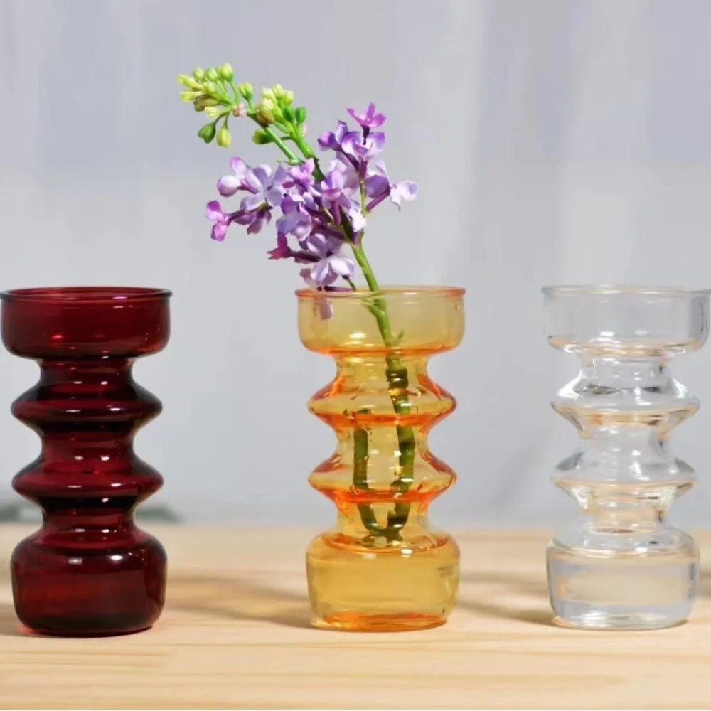 Colorful Vases Glass Ornaments - Dried Flower Bulk review and price