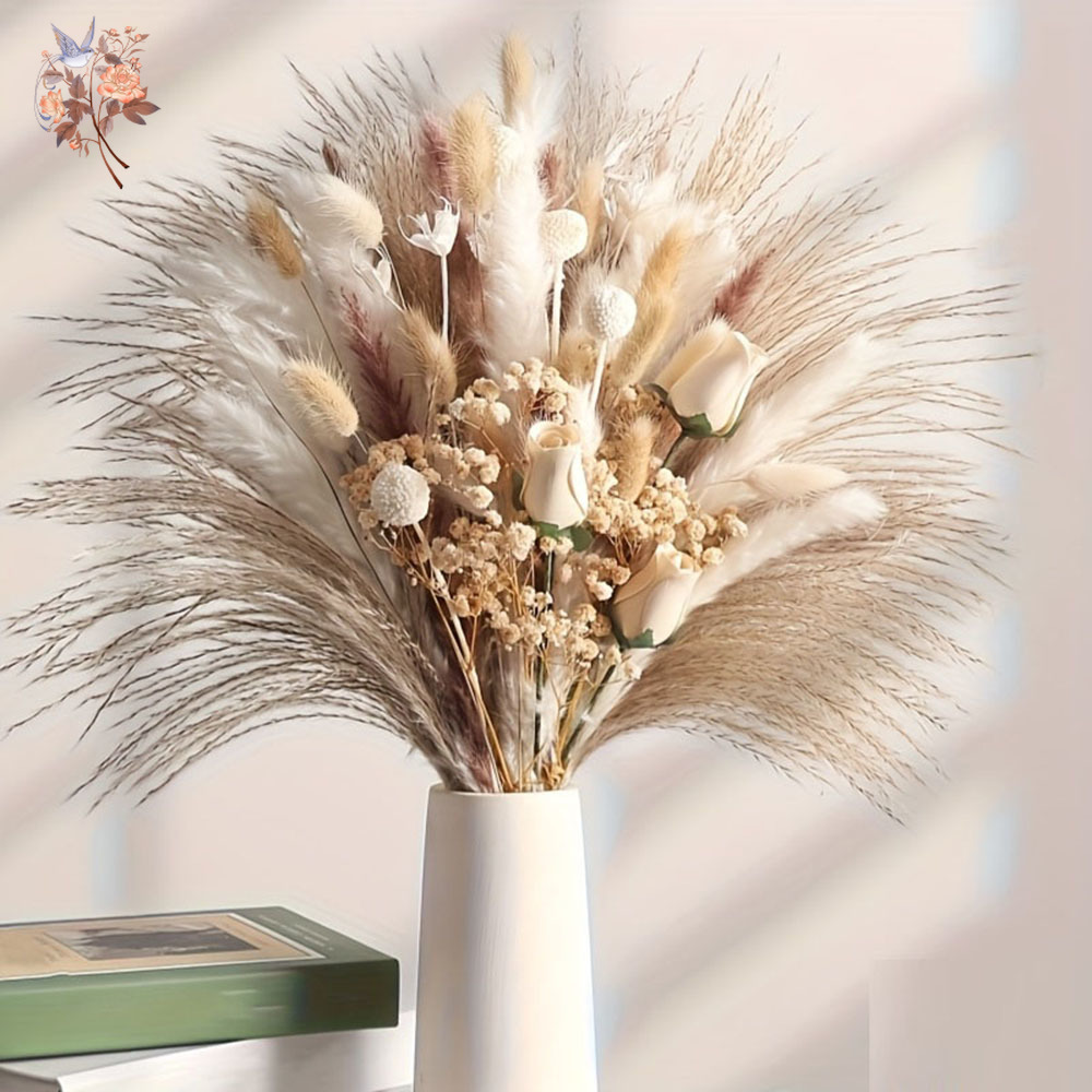 80Pcs Artificial Dried Flowers - Dried Flower Bulk review and price