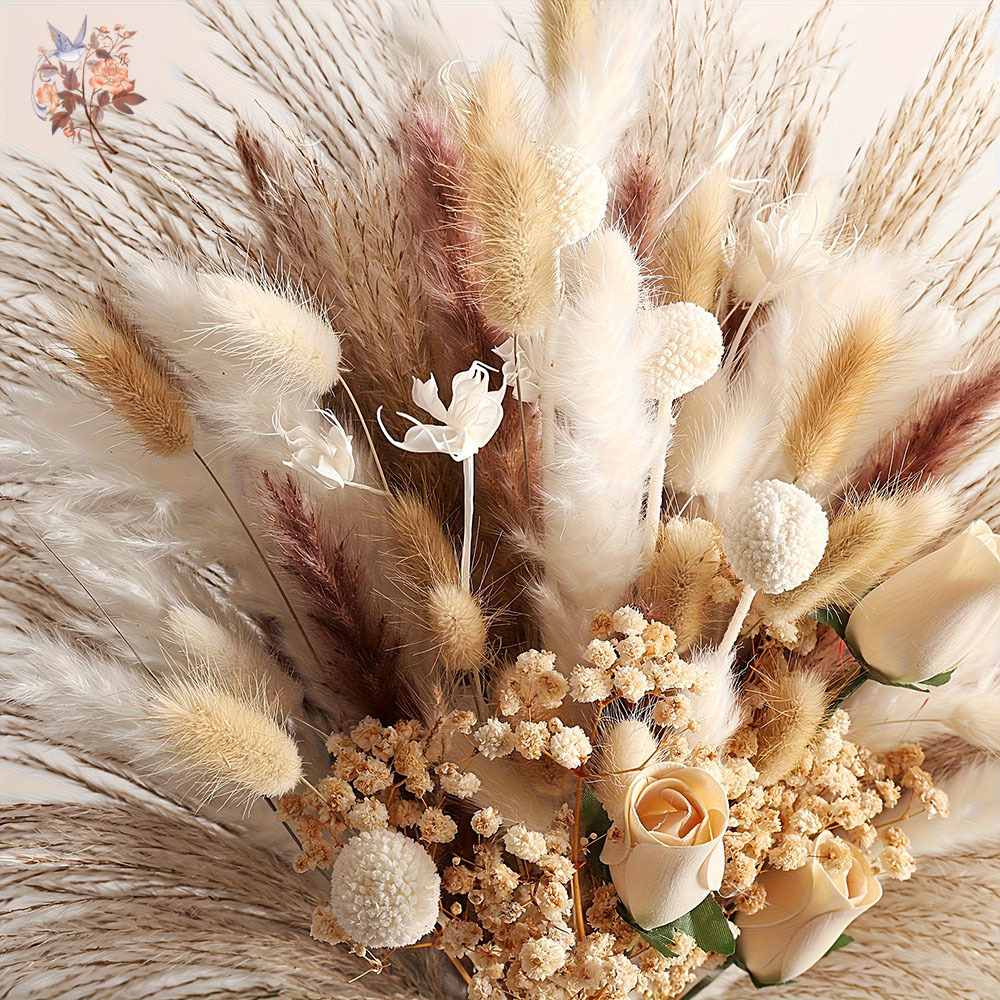 80Pcs Artificial Dried Flowers - Dried Flower Bulk review and price