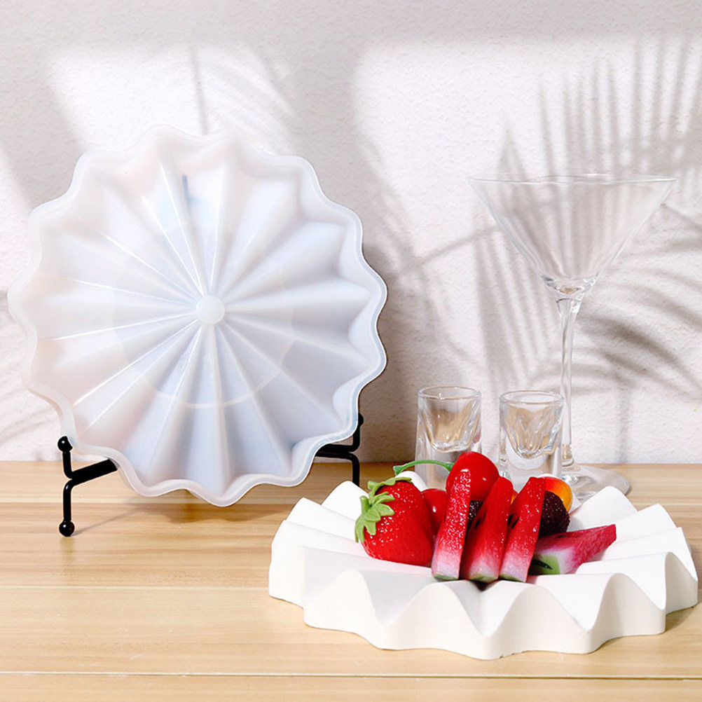 Premium Flexible Silicone Wave - Serving Tray Mold review and price