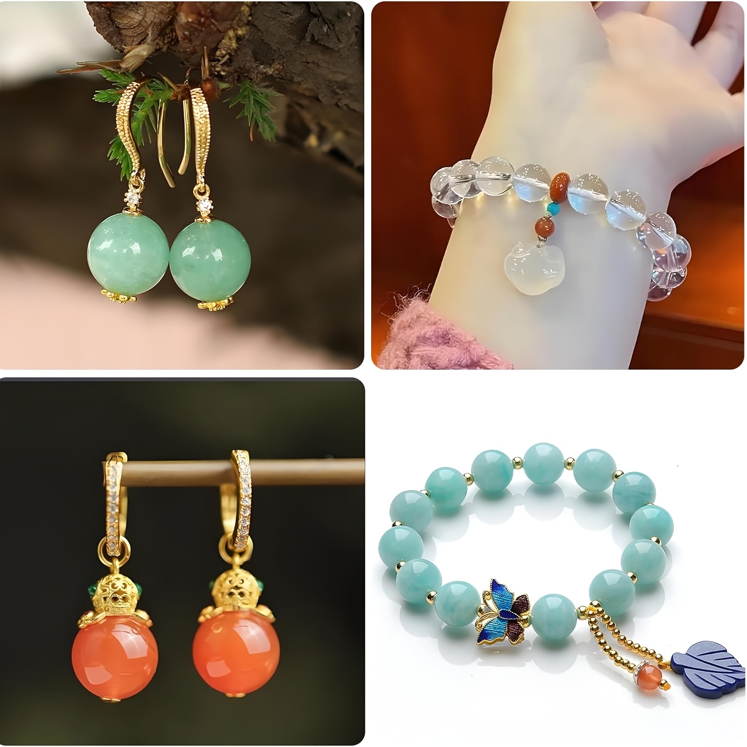 Two Perforated Spherical Silic - Resin Jewelry Kit review and price