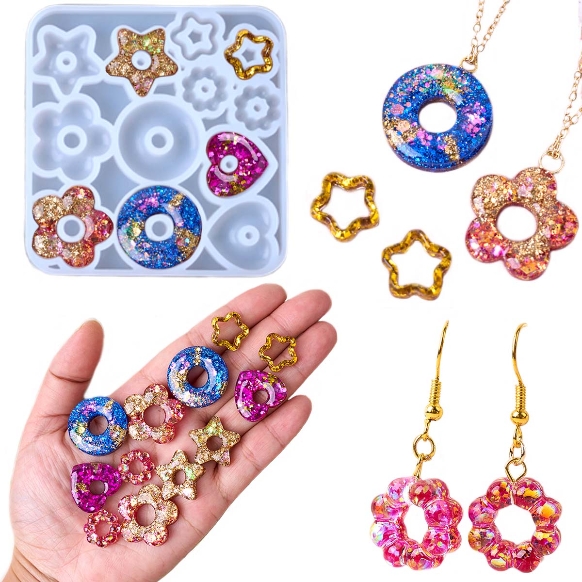 Handmade Press On Nails Transp - Resin Craft Material review and price