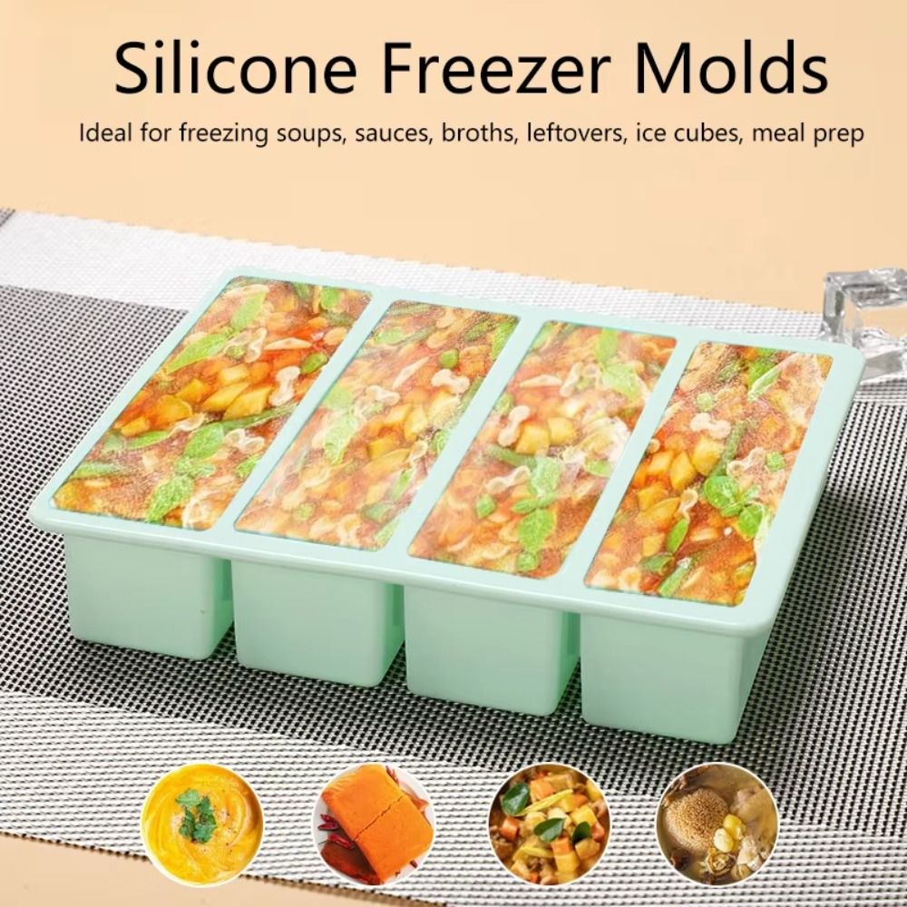 New 4 Grids Giant Storage For  - Serving Tray Mold review and price
