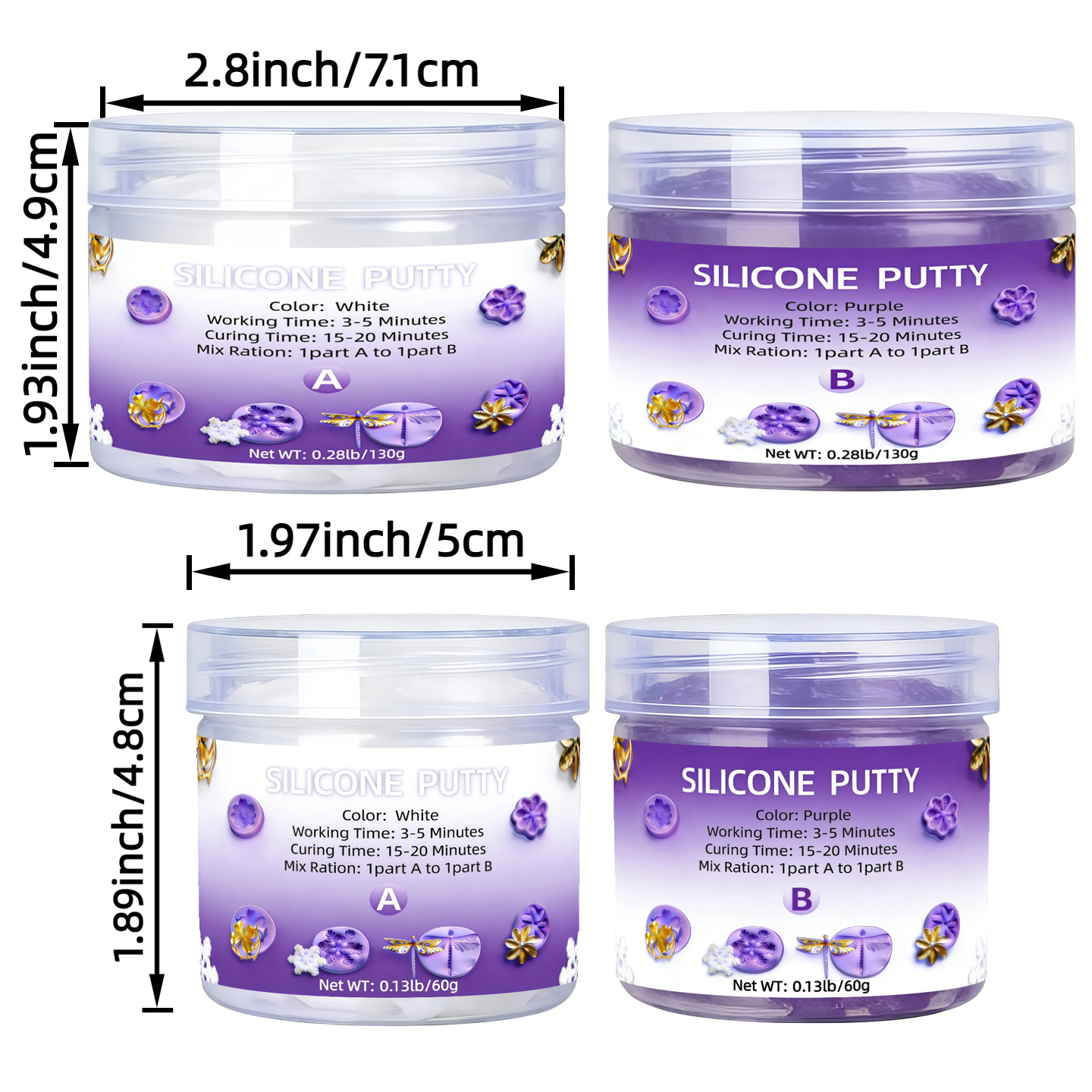 Silicone Putty - Flexible Sili - Resin Craft Kit review and price