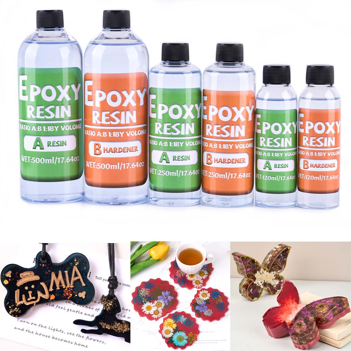 1:1 Ratio Epoxy Resin Kit Anti - Resin Jewelry Kit review and price