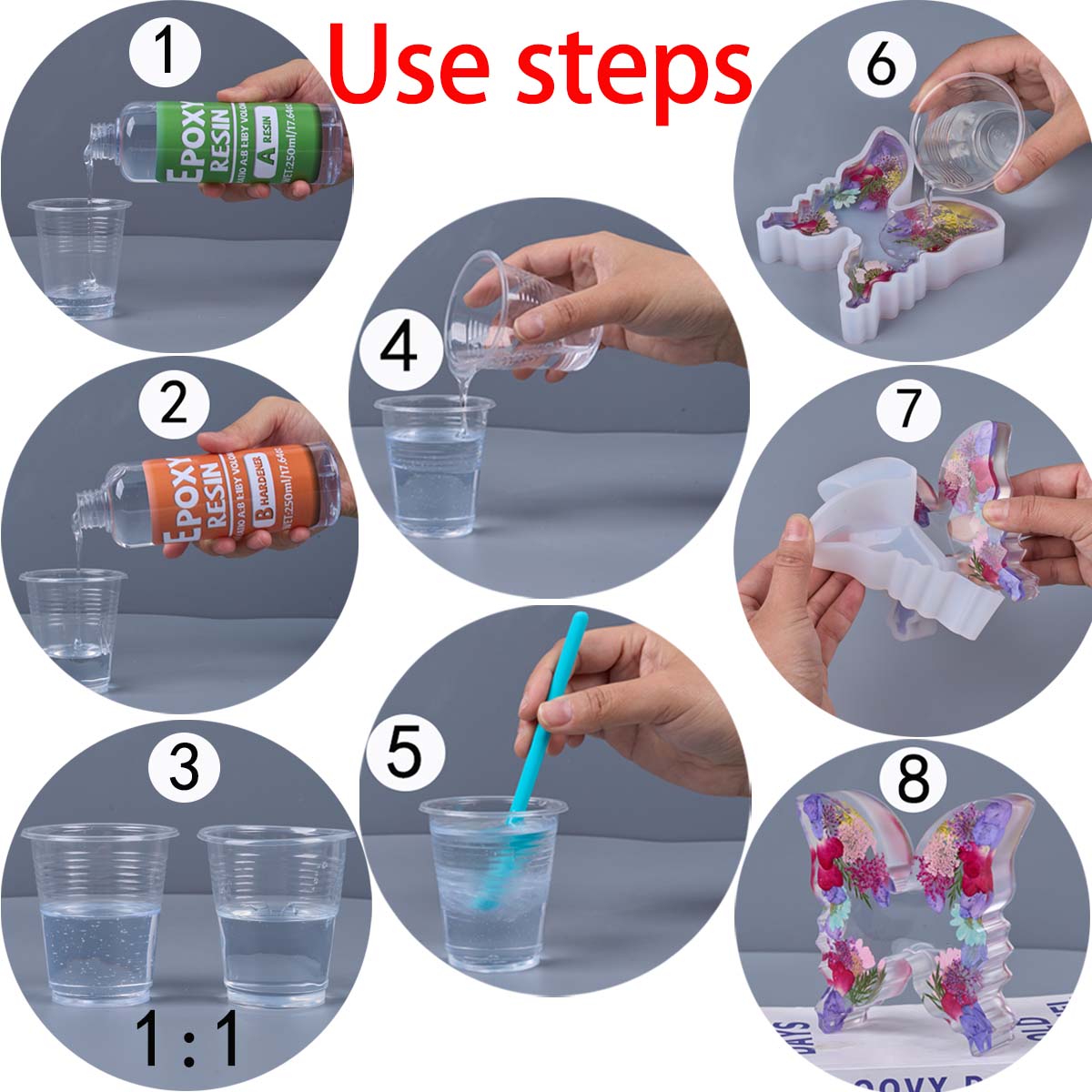 1:1 Ratio Epoxy Resin Kit Anti - Resin Jewelry Kit review and price
