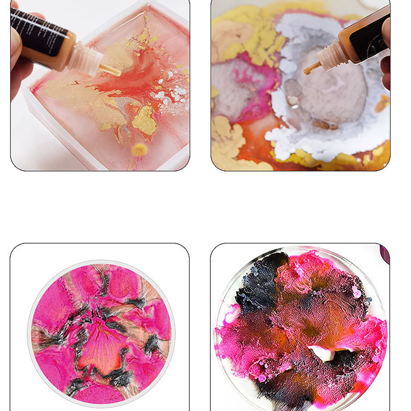 1 Set Art Ink Alcohol Epoxy Re - Resin Dye Alcohol review and price