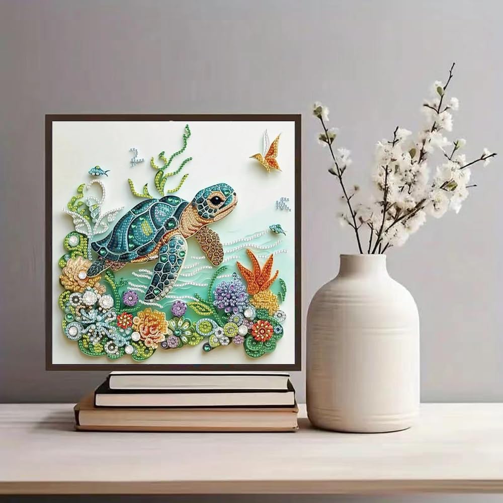 Sea Turtle Animal Diamond Pain - Resin Craft For Beginners review and price
