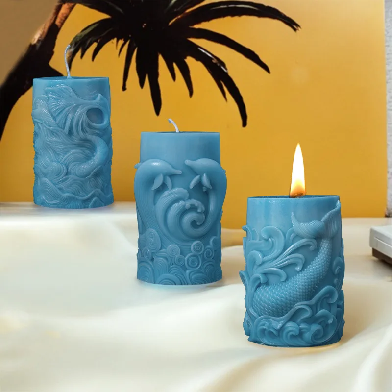 2024 ocean wave foam cylindric - Resin Ocean Wave Mold review and price