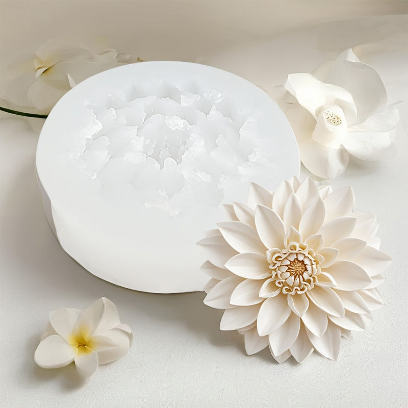 Lotus Flower Silicone Mold，For - Resin Craft Ideas review and price