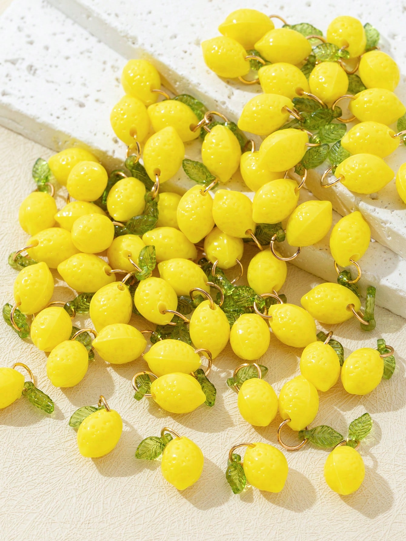 10Pcs 3D Lemon Resin Charms Pe - Resin Craft Supplies review and price