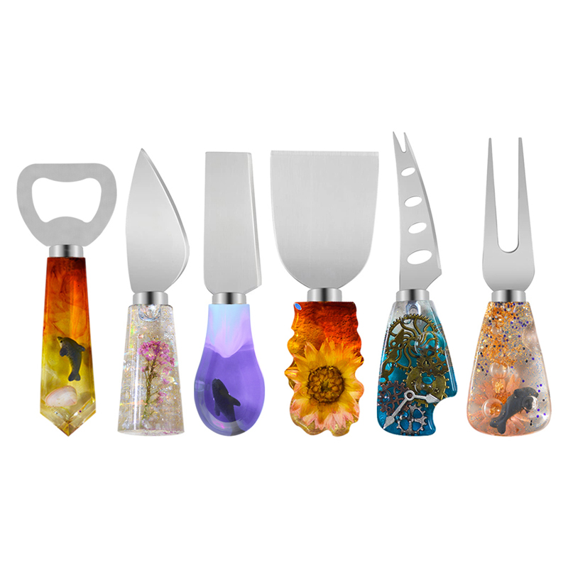 DM379 Knife And Fork Handle Re - Flower Preservation Resin review and price