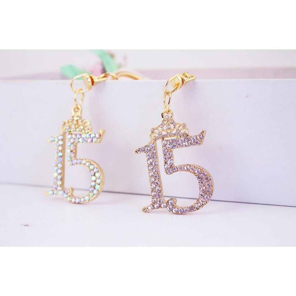 Glittering Number 15 Rhineston - Resin Glitter Pack review and price