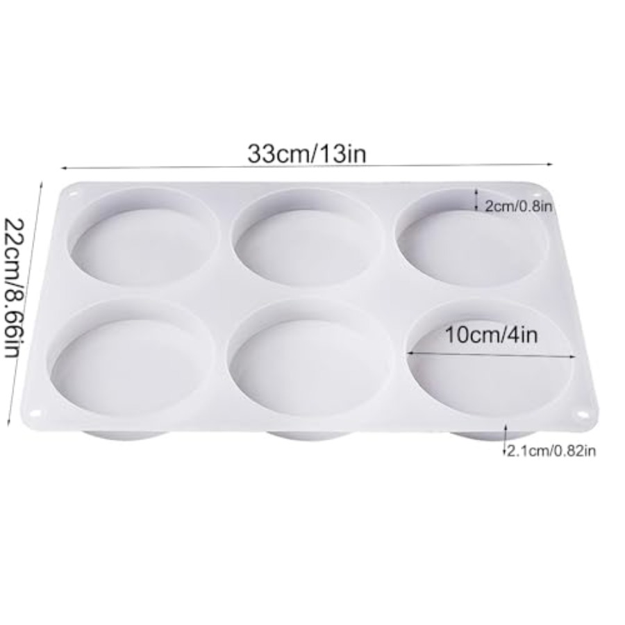 6-Cavity Deep Round Coaster Si - Flower Preservation Resin review and price