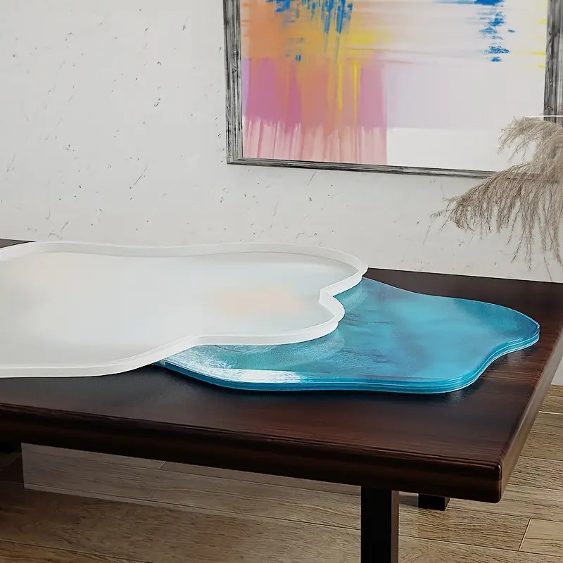 Large 61cm Irregular tray epox - Resin Ocean Wave Mold review and price