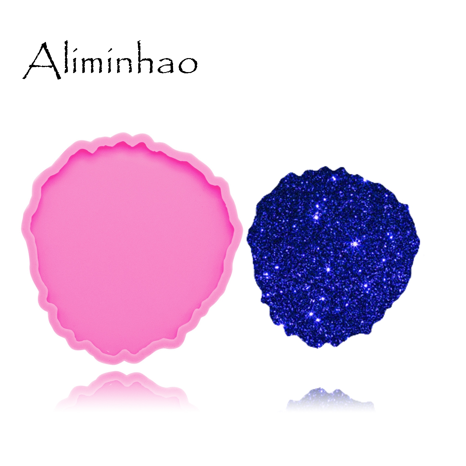 DY0278 Shiny High quality roun - Geode Mold Silicone review and price