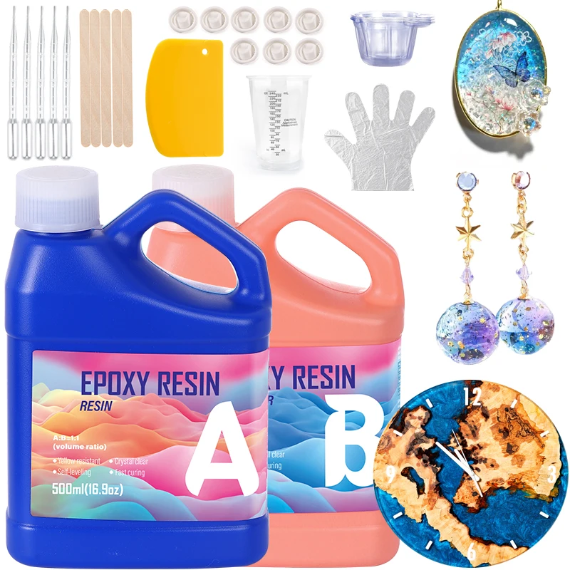 Easy Mixing Epoxy Resin Kit Cr - Resin Jewelry Kit review and price