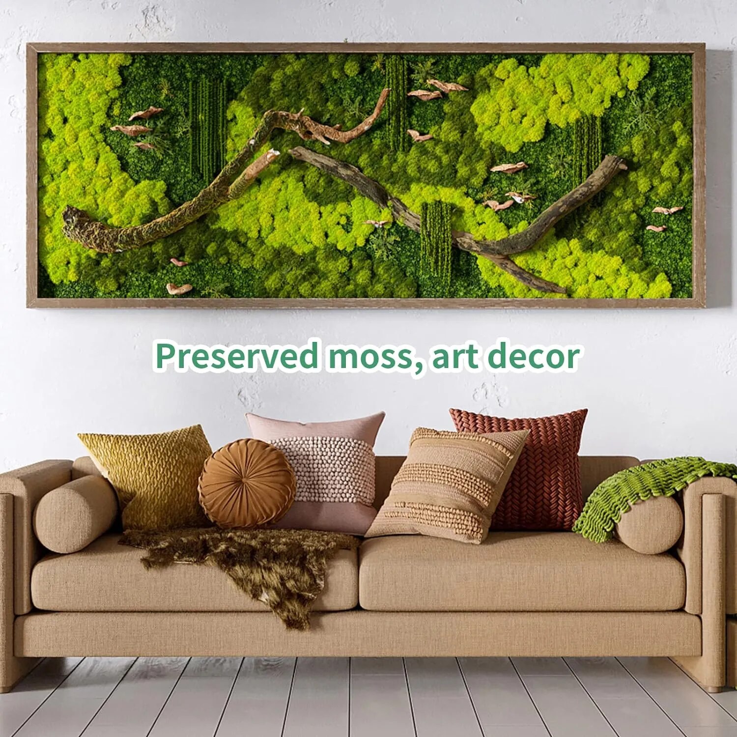Artificial Green Plants Eterna - Terrarium Moss Art review and price