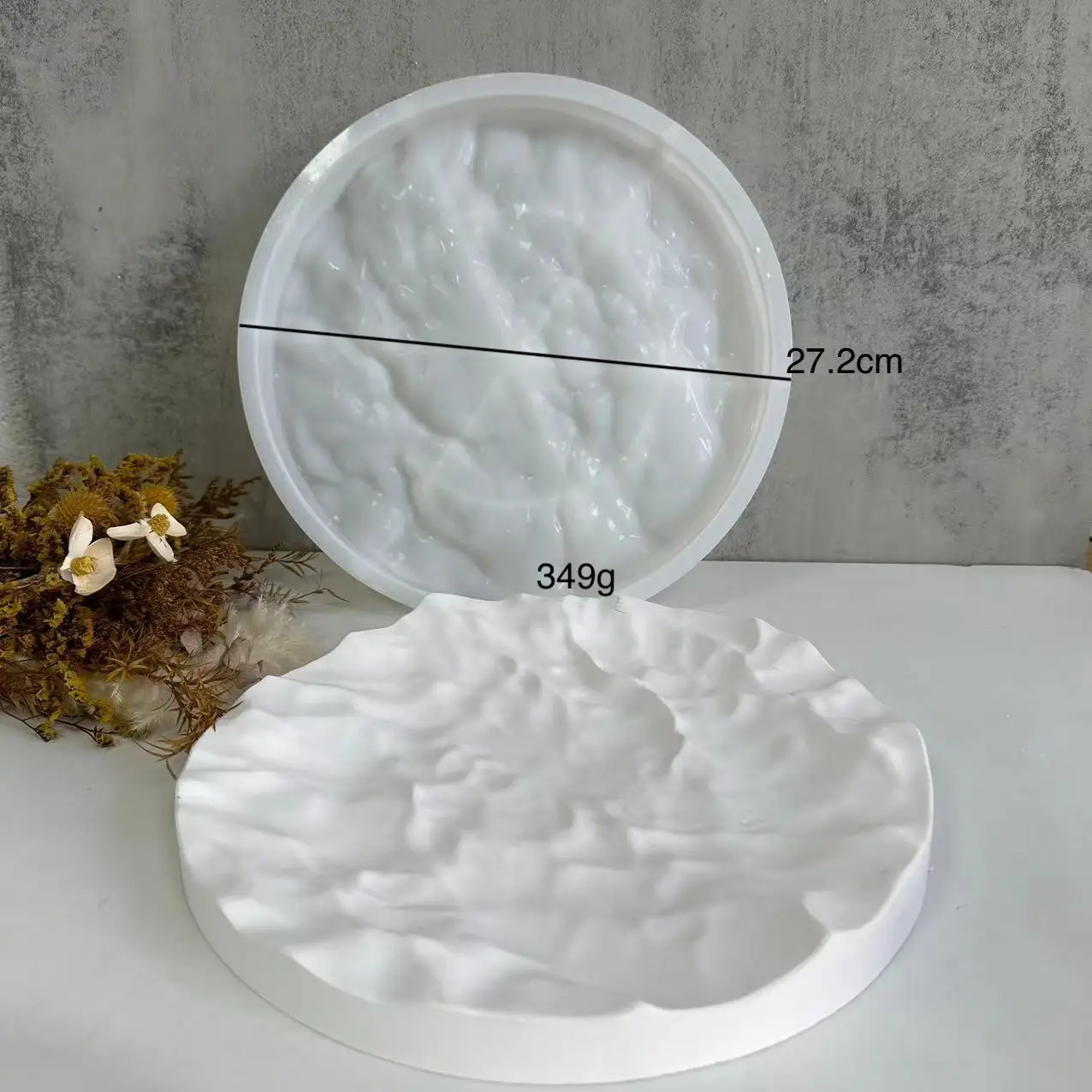 Irregular Ocean Waves Large Ro - Coaster Mold Round review and price