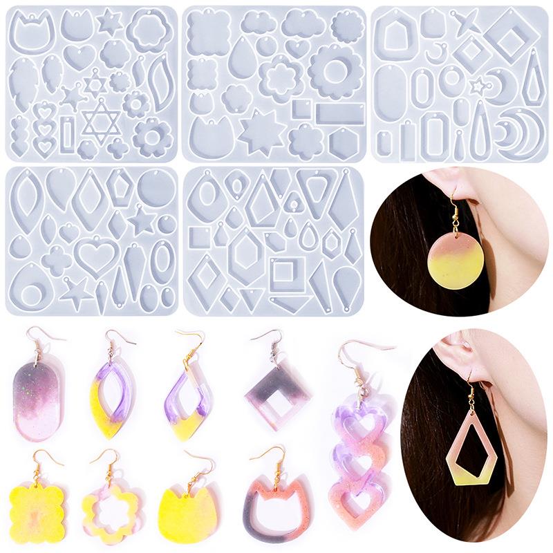 Geometry Earring Pendant Silic - Resin Ocean Wave Mold review and price