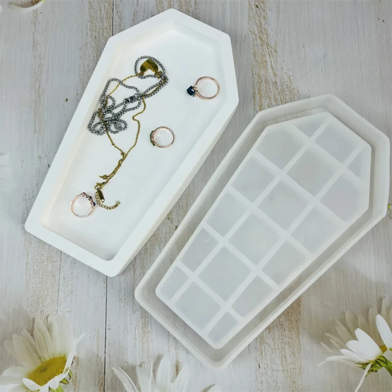 Halloween Coffin Resin Mold Tr - Serving Tray Mold review and price
