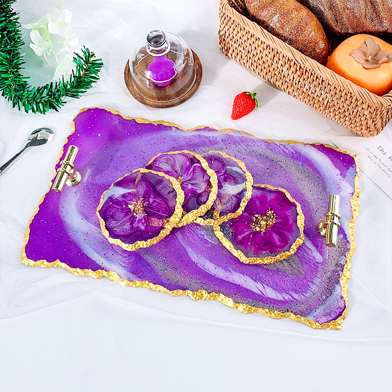 DM413 Drusy Coaster Resin Mold - Resin Craft Ideas review and price