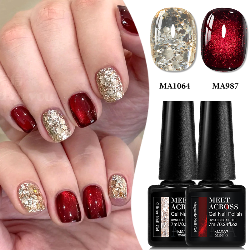 2pcs Magnetic Gel & Glitter Ge - Resin Glitter Pack review and price