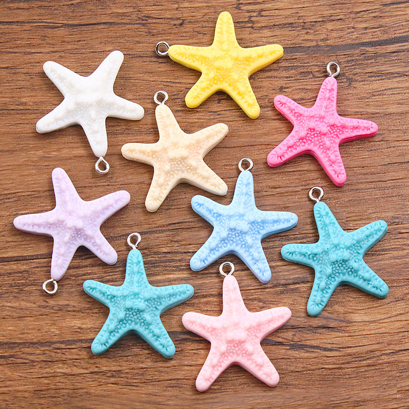 10Pcs Dopamine Color Starfish  - Resin Crafts Diy review and price